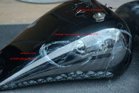 custom airbrush paint grim reaper motorcycle design